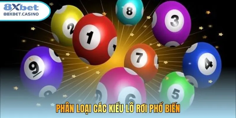 Phân loại các kiểu lô rơi phổ biến